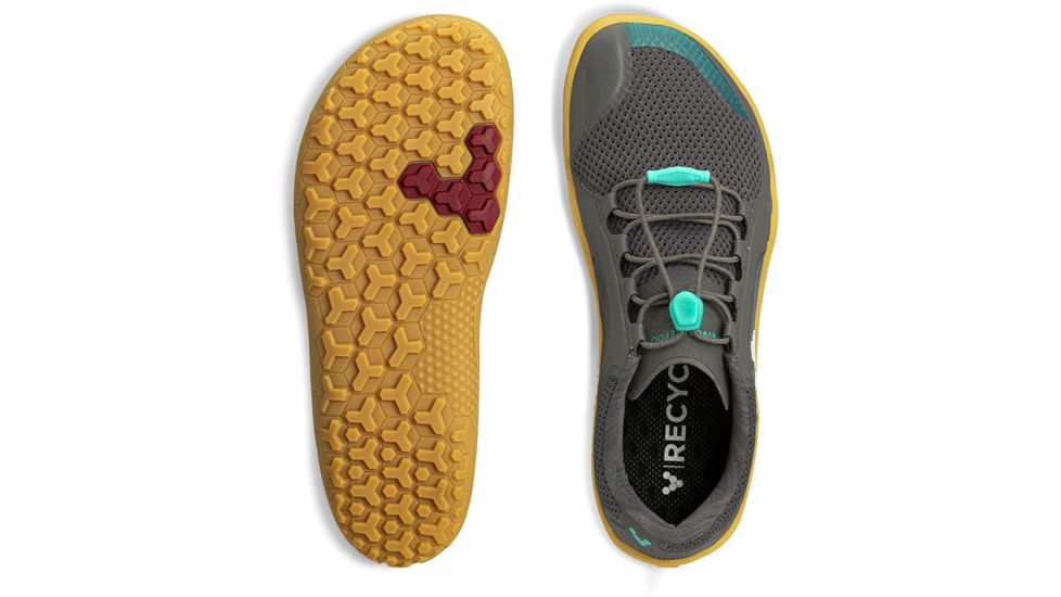 Vivobarefoot Primus FG Trail Running Shoes - Womens, Grey Spearmint, 42 Euro, 200159-02-42