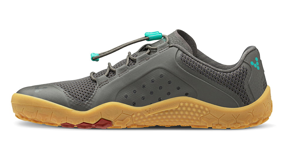 Vivobarefoot Primus FG Trail Running Shoes - Womens, Grey Spearmint, 42 Euro, 200159-02-42