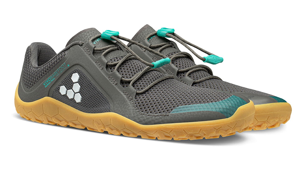 Vivobarefoot Primus FG Trail Running Shoes - Womens, Grey Spearmint, 42 Euro, 200159-02-42