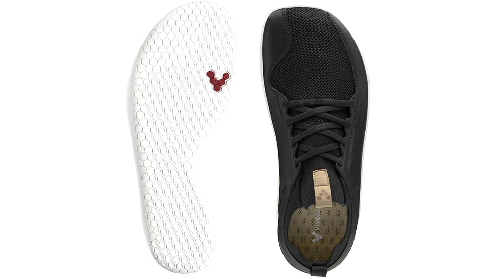 Vivobarefoot Primus Knit - Womens, Black, 43, 200143-02-43