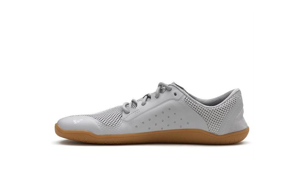 Vivobarefoot Primus Lite Road Running Shoes - Mens, Ash/Gum, 42, 300064-14-42