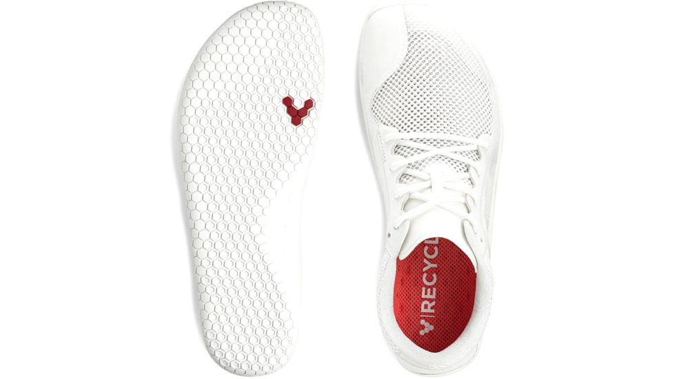 Vivobarefoot Primus Lite Road Running Shoes - Mens, Bright White, 46, 300120-0246