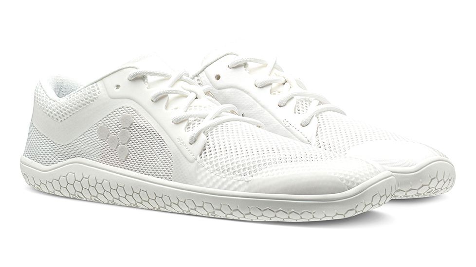 Vivobarefoot Primus Lite Road Running Shoes - Mens, Bright White, 46, 300120-0246