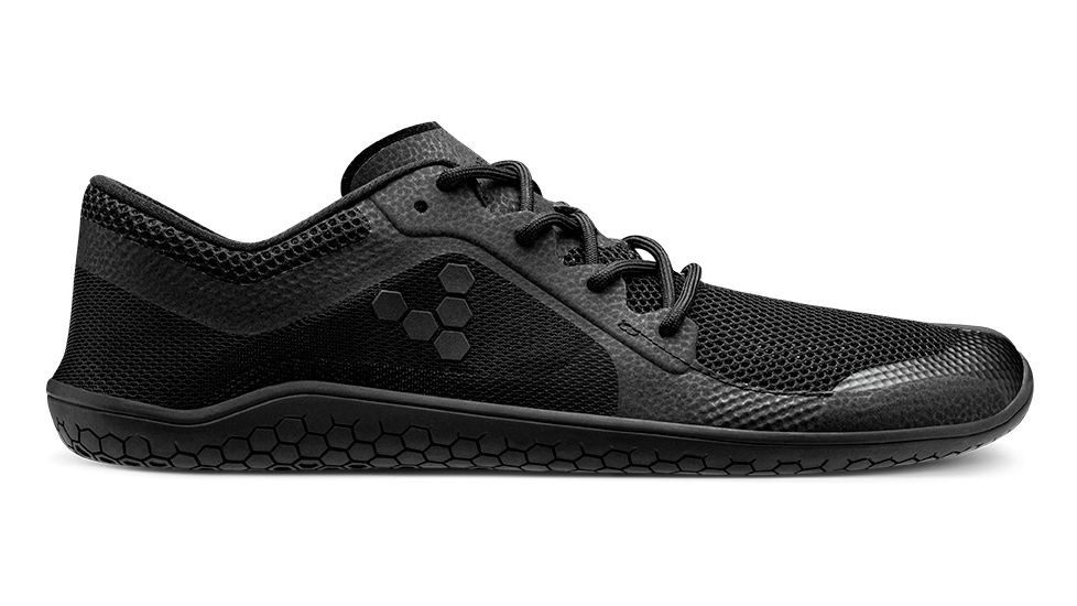 Vivobarefoot Primus Lite Road Running Shoes - Mens, Obsidian Black, 43, 300120-0143