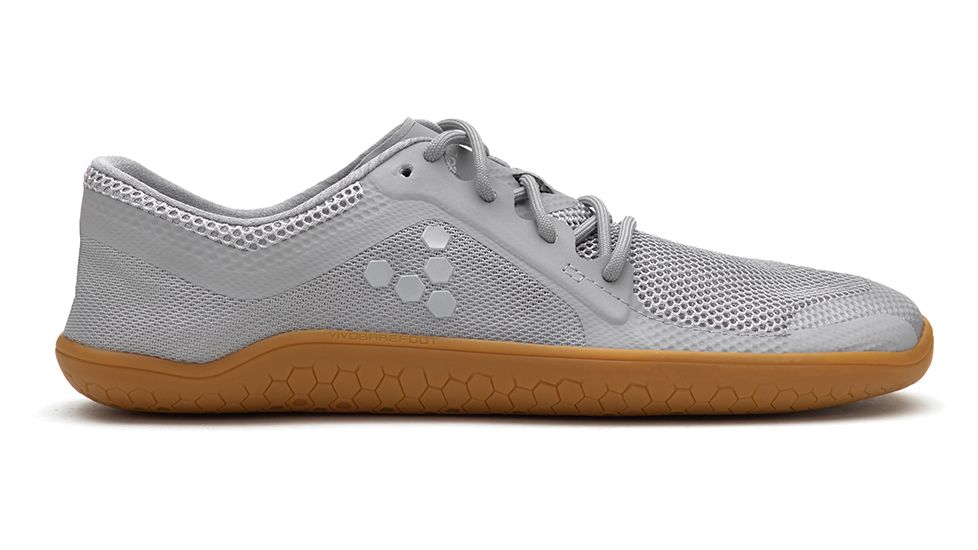 Vivobarefoot Primus Lite Road Running Shoes - Womens, Ash Grey, 40 EU, 200163-0440