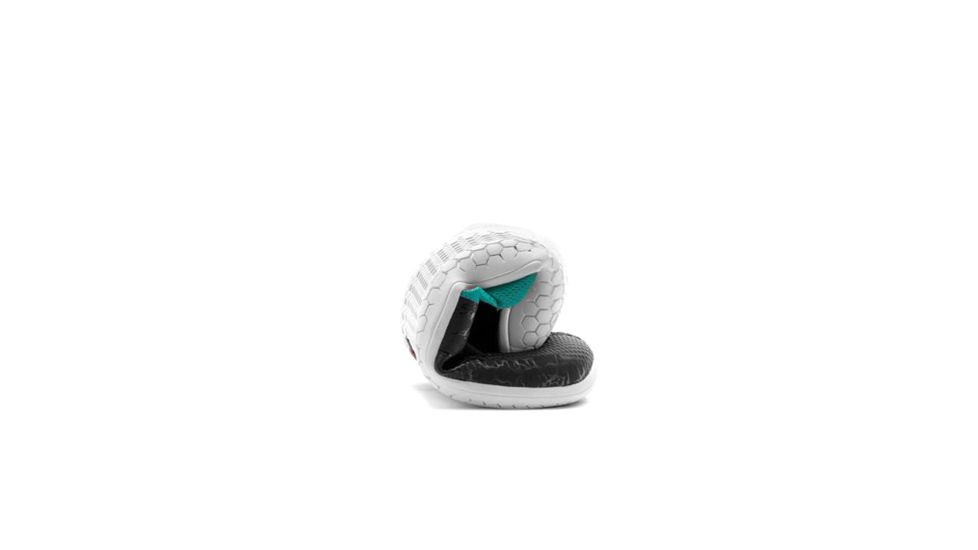 Vivobarefoot Primus Lite - Mens, Black/Spearmint Green Textile, 41, 300064-15-41