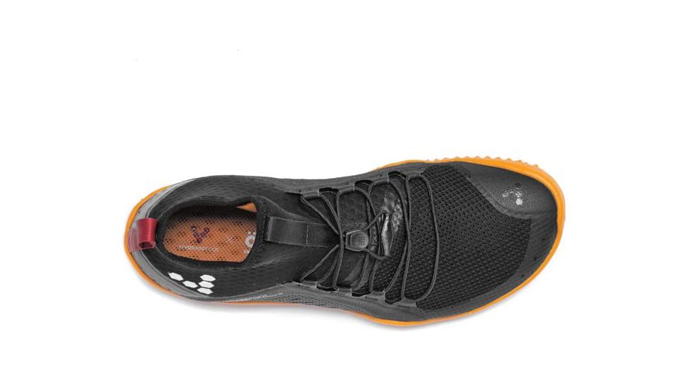Vivobarefoot Primus Swimrun Boot - Mens, Black/Orange, 41 EU, 300097-01-Black/Orange-41 EU