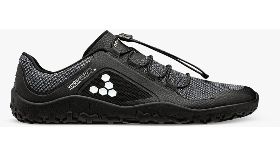 Vivobarefoot Primus Trail FG Trailrunning Shoes - Mens, Charcoal Black, 12.5 US, 300121-01-46