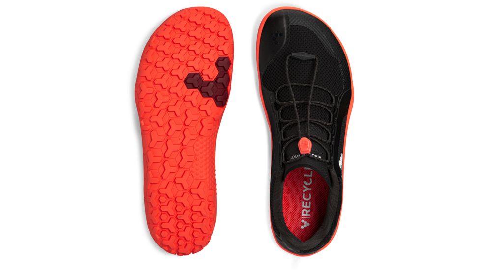 Vivobarefoot Primus Trail FG Trailrunning Shoes - Womens, Black Molten Lava, 40, 200174-0240