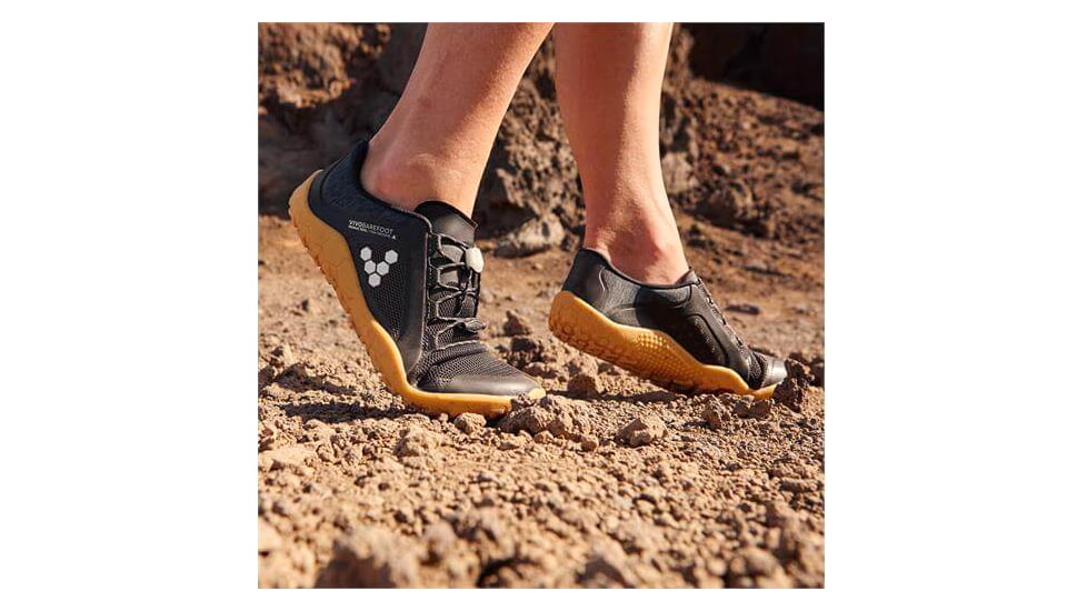 Vivobarefoot Primus Trail FG Trailrunning Shoes - Womens, Obsidian, 11 US, 200174-01-42