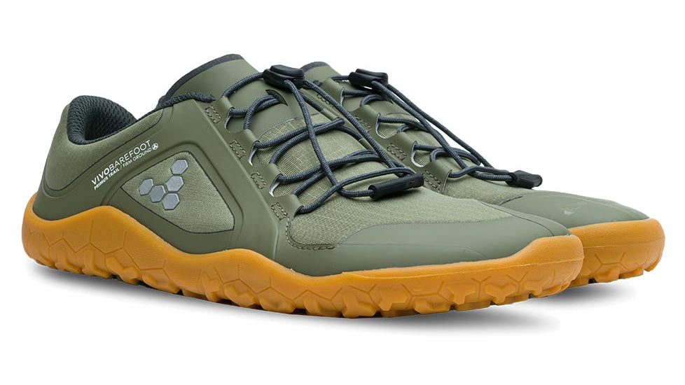 Vivobarefoot Primus Trail II All Weather FG Trailrunning Shoes - Womens, Botanical Green, 37, 209096-0337