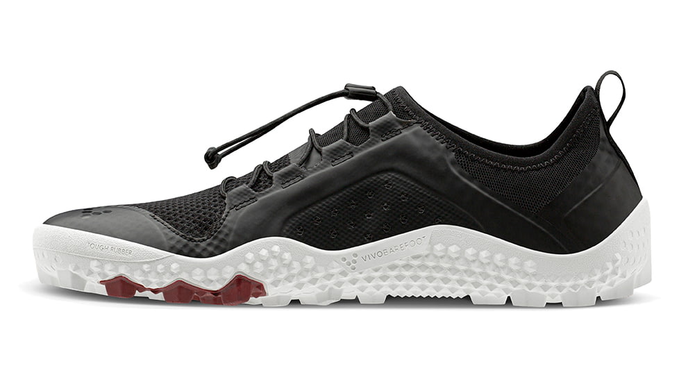 Vivobarefoot Primus Trail SG Bio Trailrunning Shoes - Womens, Black/White, 38, 200149-0138