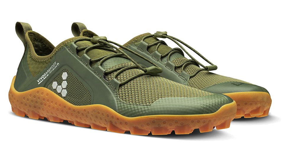 Vivobarefoot Primus Trail SG Bio Trailrunning Shoes - Womens, Green/Green, 37, 200149-0237