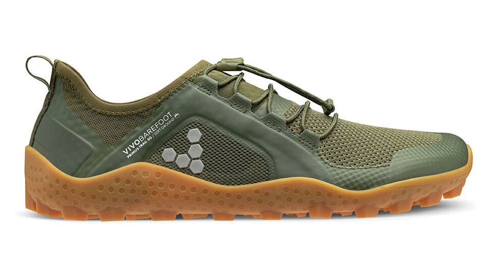 Vivobarefoot Primus Trail SG Running Shoes - Mens, Capulet Olive, 49 EU, 300074-0649