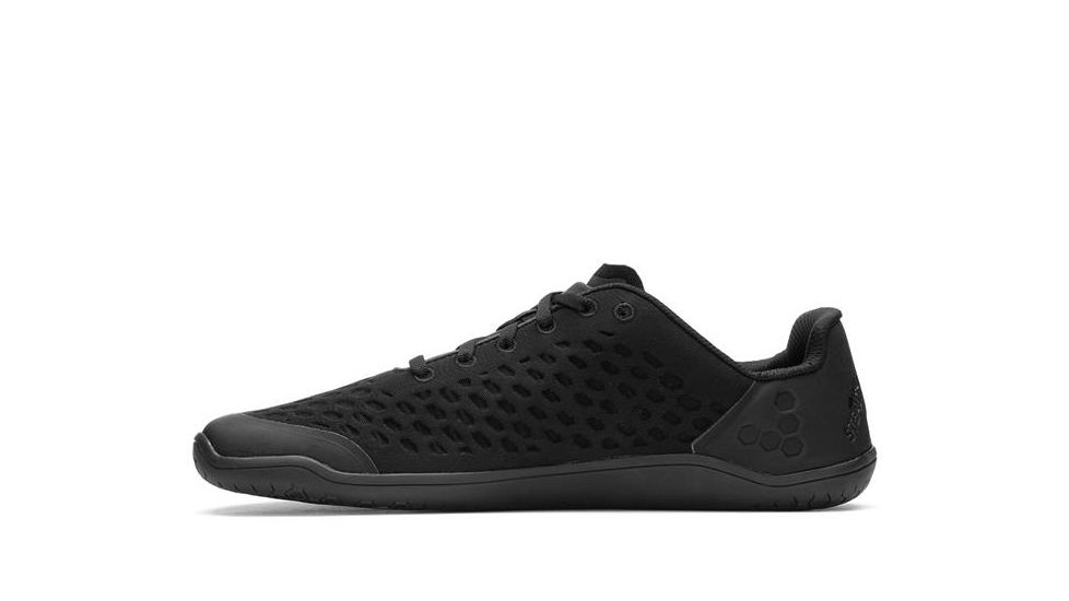 Vivobarefoot Stealth II Running Shoes, Mens, Black, 49, 300028-10-49