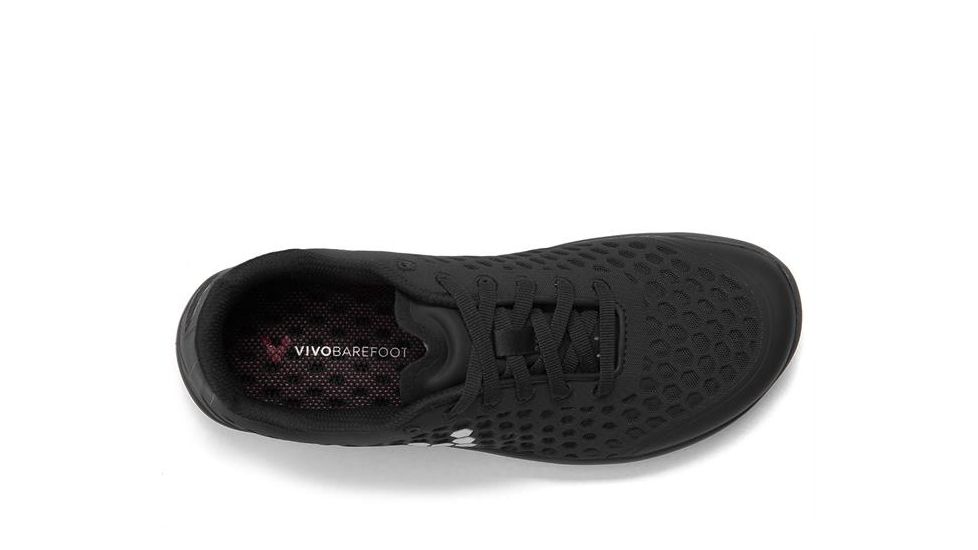 Vivobarefoot Stealth II Running Shoes, Mens, Black, 49, 300028-10-49