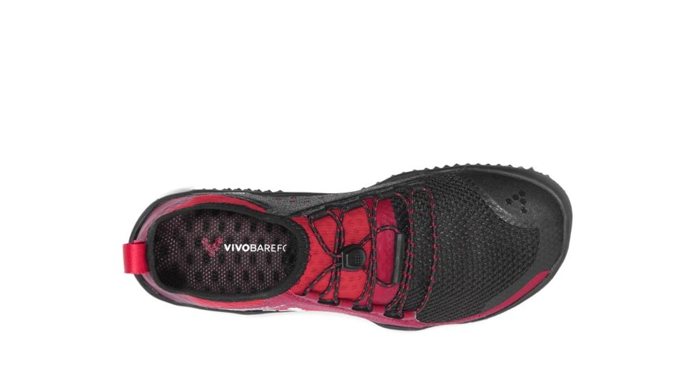 Vivobarefoot Primus Trail SG Running Shoe - Men's, Black/Red, 42 EU, 300074-01-Black/Red-42 EU
