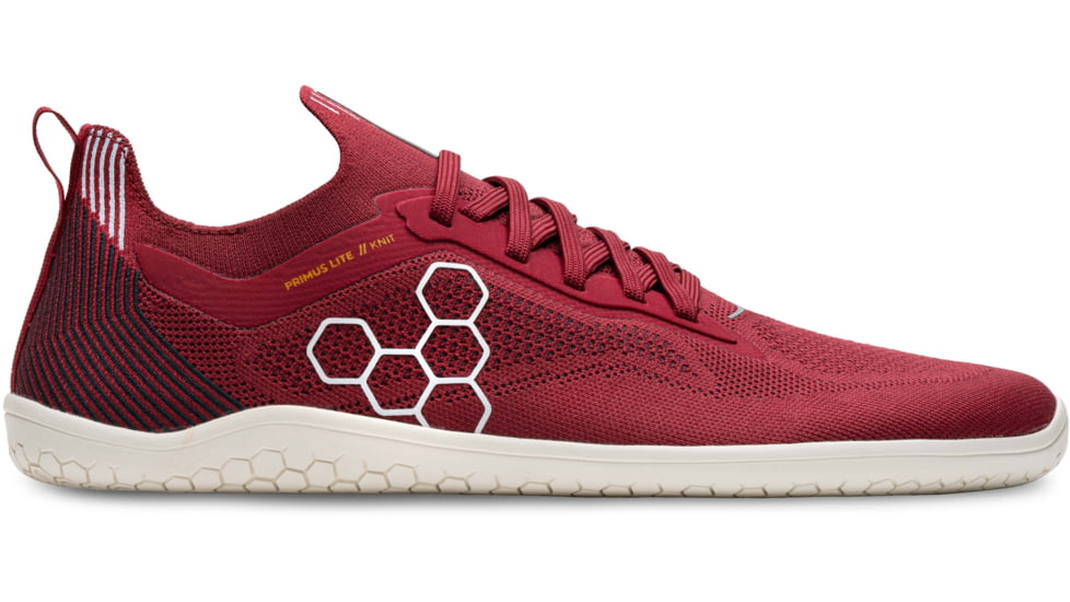 Vivobarefoot Primus Lite Knit Shoes - Men's, 47 Euro, Burgundy, 309304-0747