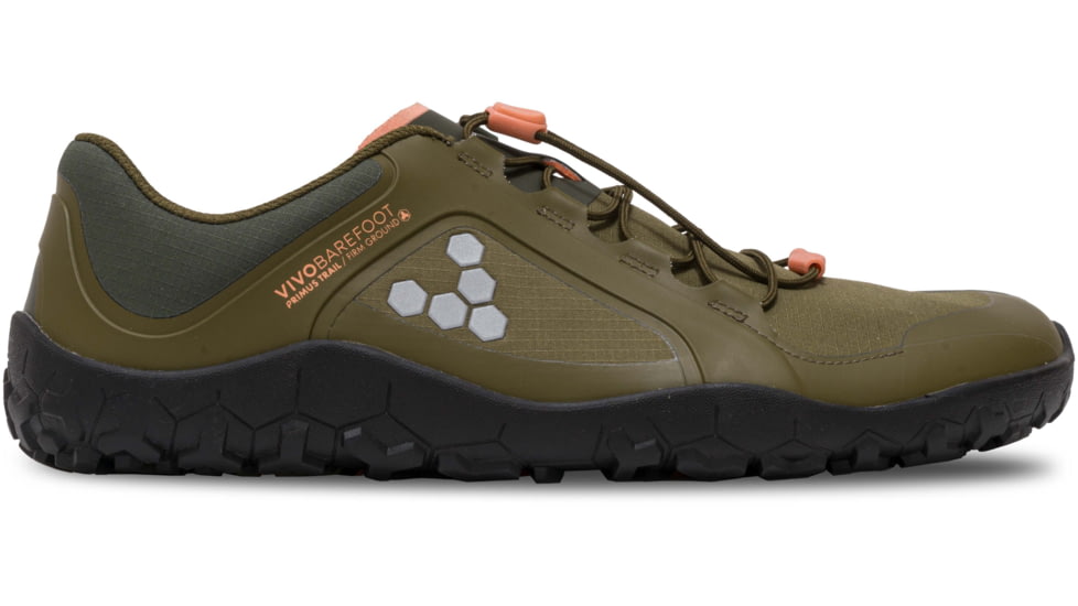 Vivobarefoot Primus Trail III All Weather FG Shoes - Men's, 43 Euro, Dark Olive, 309305-0343