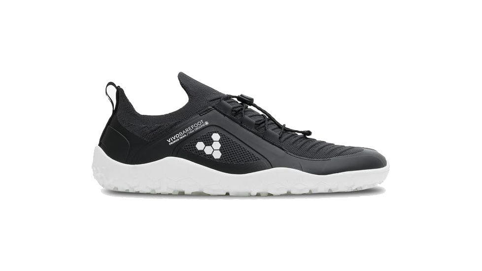 Vivobarefoot Primus Trail Knit FG Shoes - Men's, Obsidian/White, 45, 309099-0145