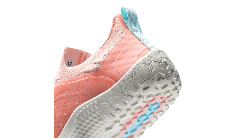 Vivobarefoot Primus Trail Knit FG Trailrunning Shoes - Womens, Peach Melba, 38 Euro, 209099-2038