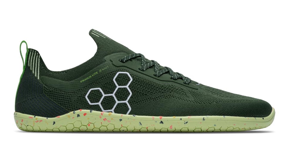 Vivobarefoot Primus Lite Knit Running Sneaker - Men's, Olive, 44EU, 309304-2144