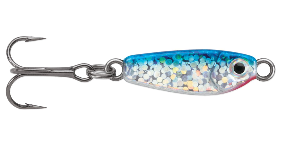 VMC Bull Spoon, 1/8 oz, Glow Blue Shiner, BLS18GBSH
