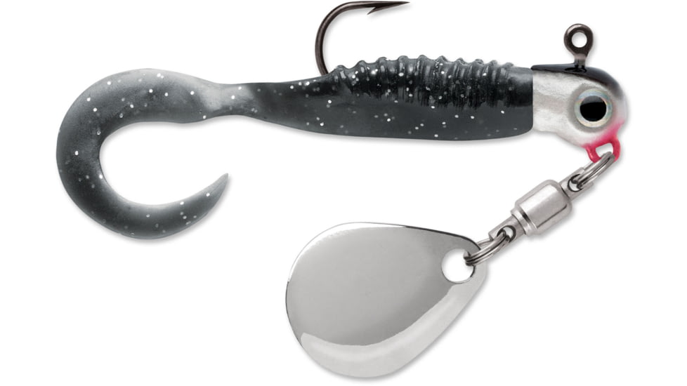 VMC Curl Tail Spin Jig, Crappie Minnow, 1/16oz, CTSJ116CRPM