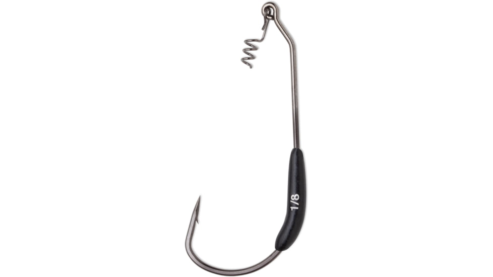 VMC Drop Dead Weighted Hook, 1/8oz, Black Nickel, Size 4/0, 4 Pack, DDW1/8#4/0BNPP