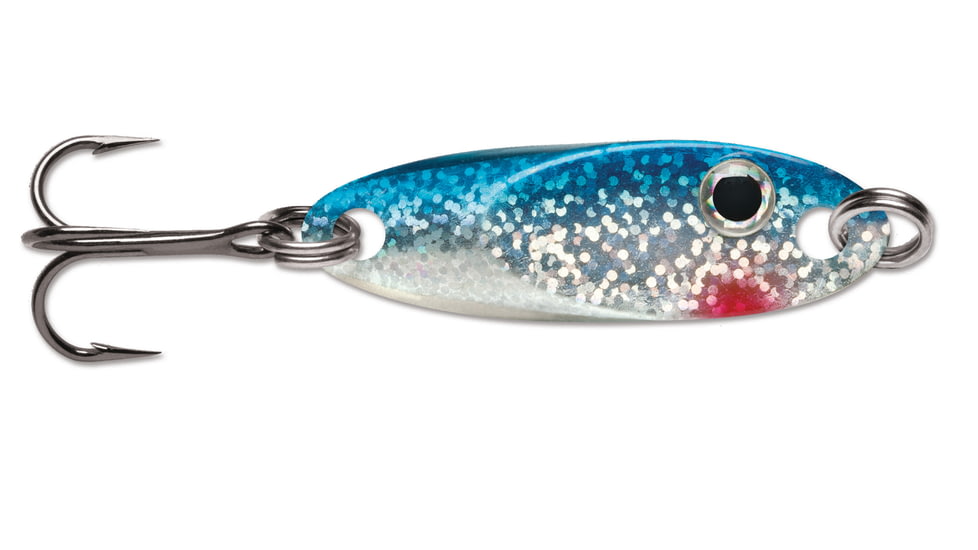 VMC Flash Champ Spoon, 1/8 oz, Glow Blue Shiner, FCS18GBSH