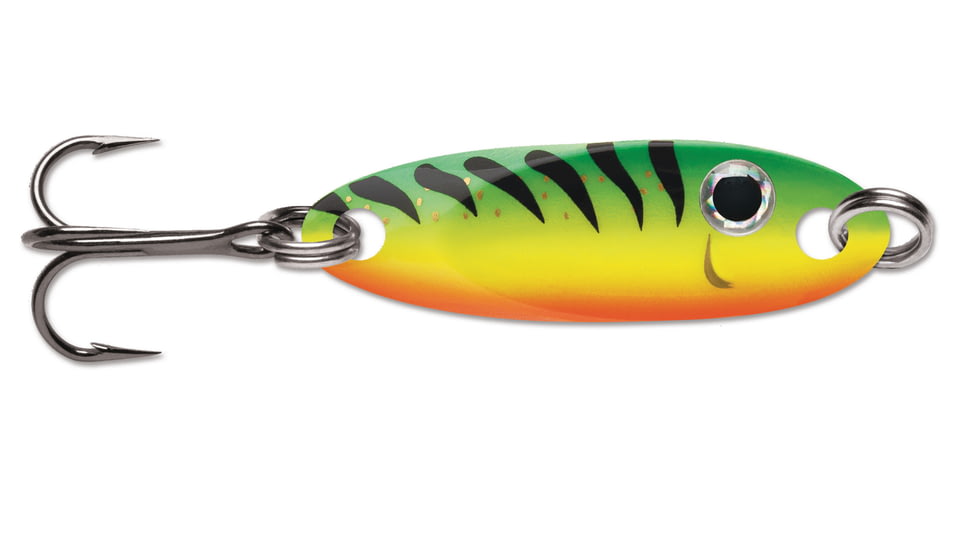 VMC Flash Champ Spoon, 1/8 oz, Glow Fire Tiger, FCS18GFT