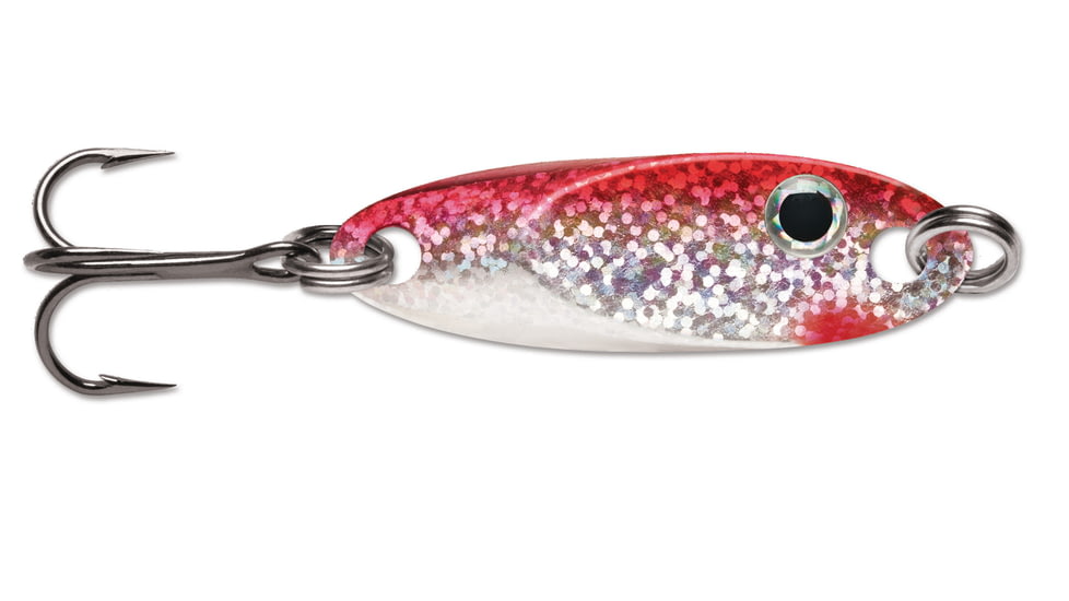 VMC Flash Champ Spoon, 1/8 oz, Glow Red Shiner, FCS18GRSH