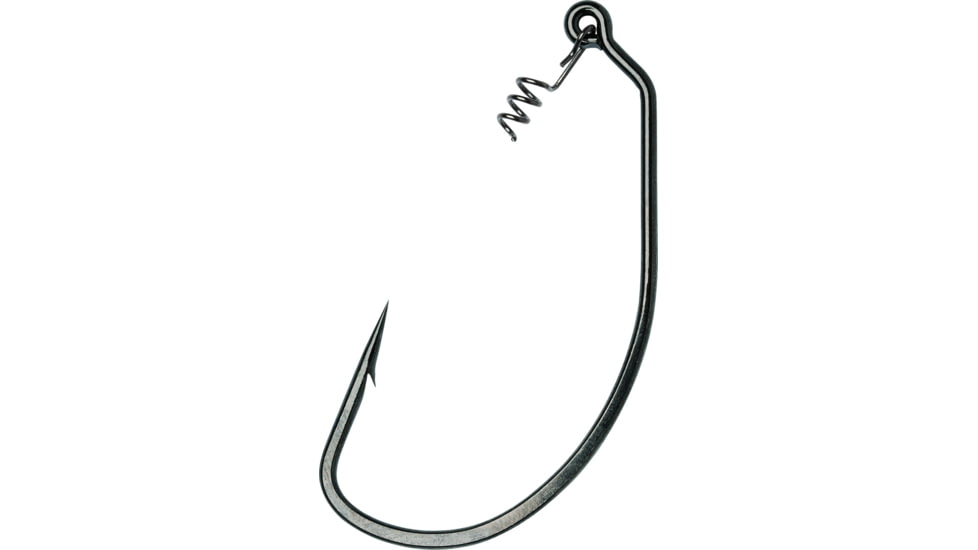 VMC Heavy Duty Swimbait Hook, Extra Wide Gap, Black Nickel, Size 4/0, 4 Per Pack, HDSB#4/0BNPP