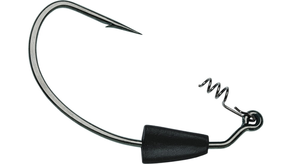 VMC Heavy Duty Weighted Swimbait Hook, 3/16oz, Extra Wide Gap, Black Nickel, Size 6/0, 4 Per Pack, HDWSB316#6/0BNPP