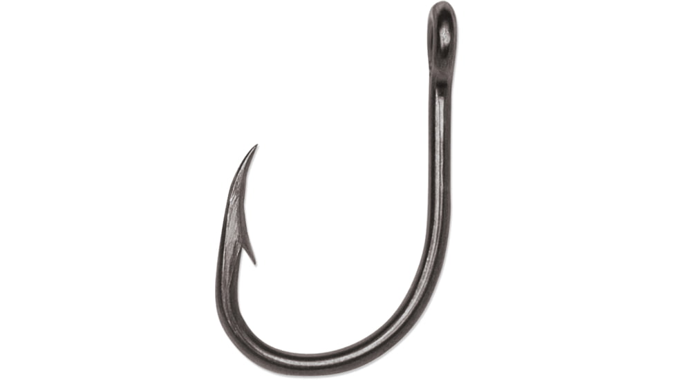 VMC Live Bait Hook, 1X Strong, Short Shank, Hi Carbon Steel, Cut Point, Coastal Black, Size 3/0, 11/Pack, 9260CB#3/0PP