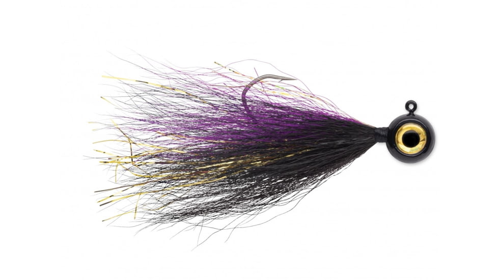 VMC Moontail Jig, 1/4 oz, Black Knight, MTJ14-BKNT