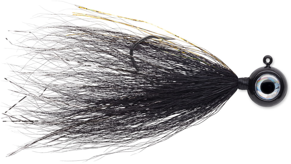 VMC Moontail Jig, Black, 1/4oz, MTJ14-BLK