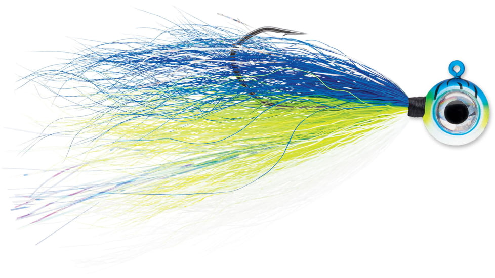 VMC Moontail Jig, Blue Fire UV, 1/8oz, MTJ18-BFU