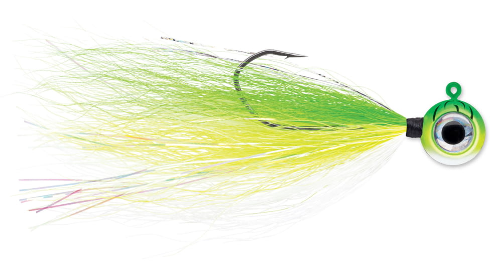 VMC Moontail Jig, Green Fire UV, 1/8oz, MTJ18-GFU