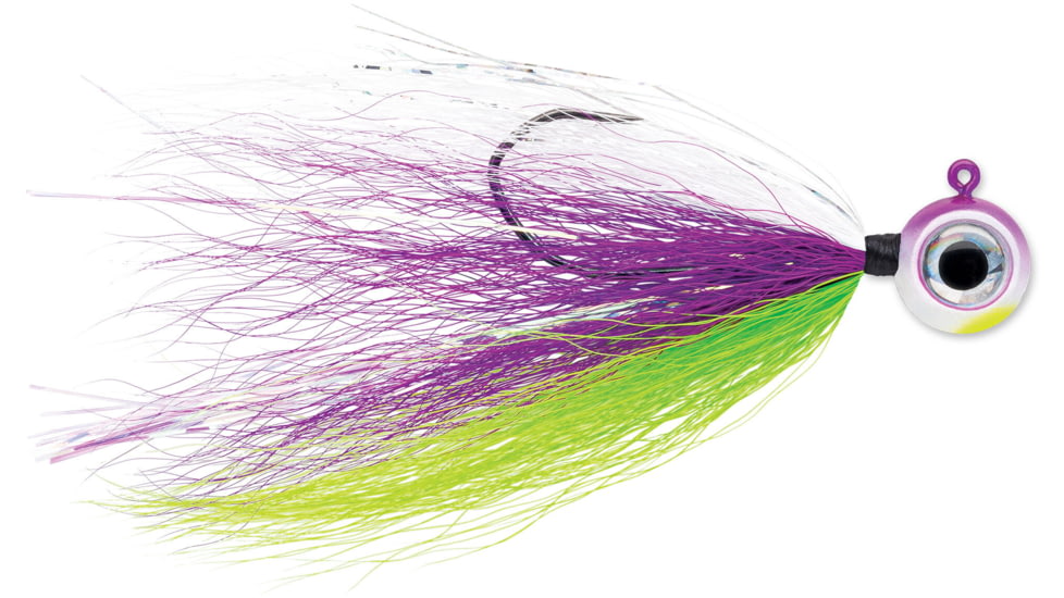 VMC Moontail Jig, Purple Albino, 1/8oz, MTJ18-PA