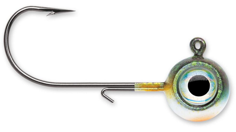 VMC Neon Moon Eye Jig, Blue Gill, 1/8oz, NME18-BG