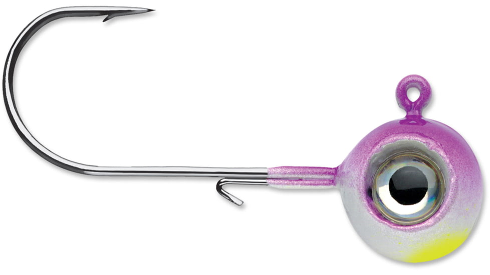 VMC Neon Moon Eye Jig, Purple Albino, 3/8oz, NME38-PA