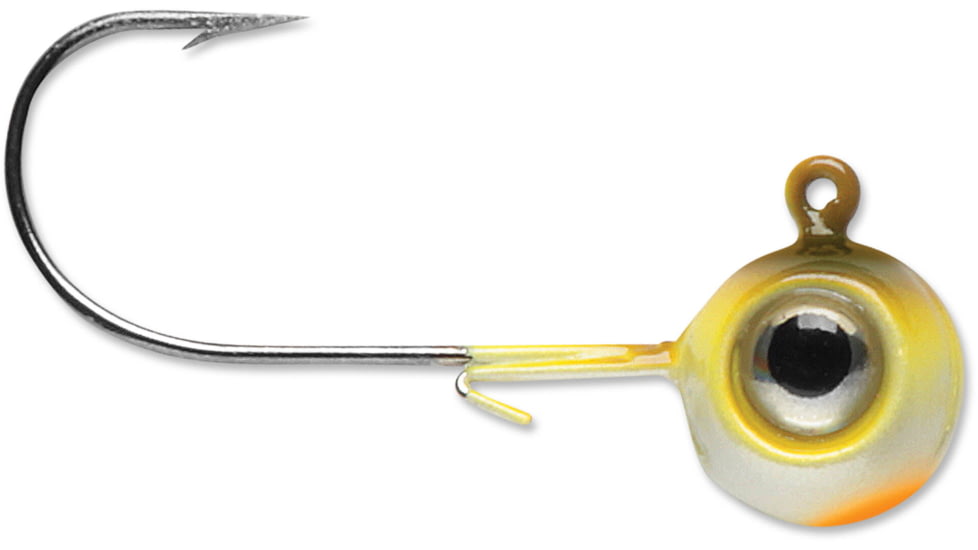VMC Neon Moon Eye Jig, Yellow Perch, 1/8oz, NME18-YP
