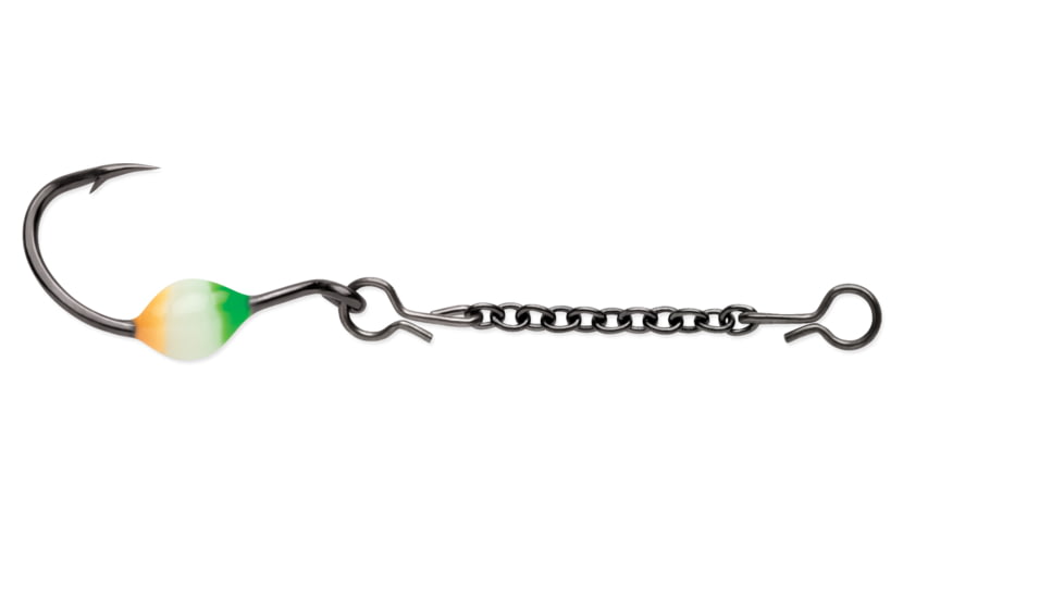VMC Octopus Dropper Chain, 15 mm, Green Orange Glow, ODC15GOGL