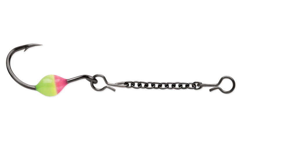 VMC Octopus Dropper Chain, 15 mm, Pink Chartreuse Glow, ODC15PCGL
