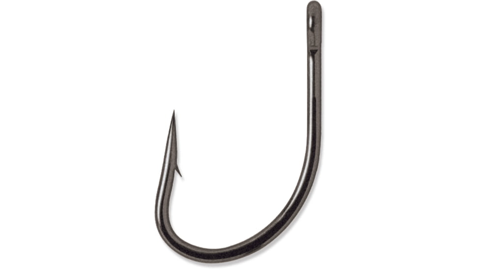 VMC OShaughnessy Live Bait Hook, 1X Strong, Short Shank, Hi Carbon Steel, Needle Point, Coastal Black, Size 6/0, 25/Pack, 7265CB#6/0VP