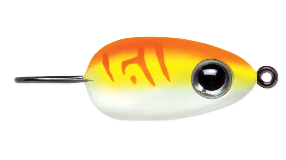 VMC Tear Drop Jig, 1/16 oz, Glow Orange Fire UV, TDJ116GOFU