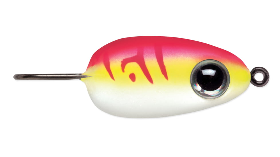 VMC Tear Drop Jig, 1/16 oz, Glow Pink Fire UV, TDJ116GPFU