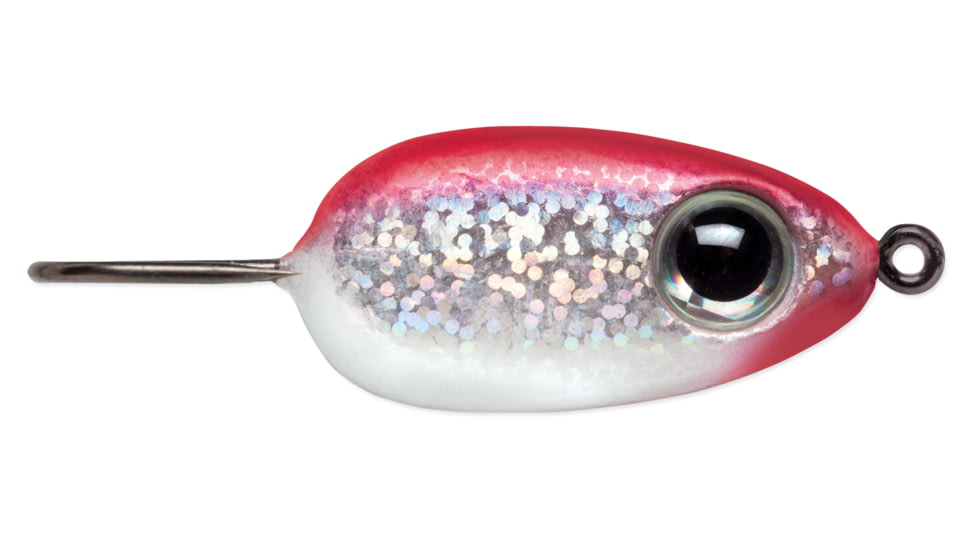 VMC Tear Drop Jig, 1/16 oz, Glow Red Shiner, TDJ116GRSH
