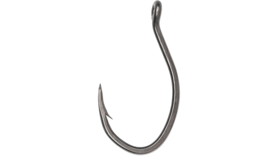 VMC TechSet Bait Hooks Forged, Offset, Cone Cut, 6X, Black Nickel, #5/0, 6pk, 8357BN#5/0PP